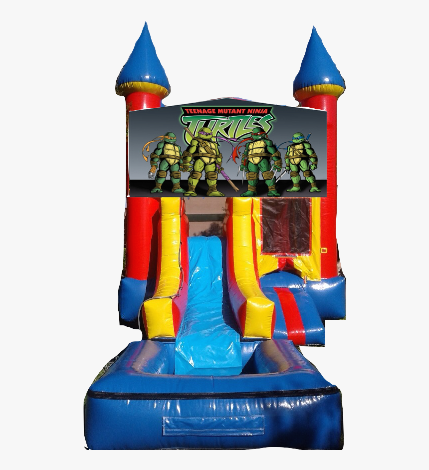 Minecraft Waterslide Bounce House, HD Png Download, Free Download