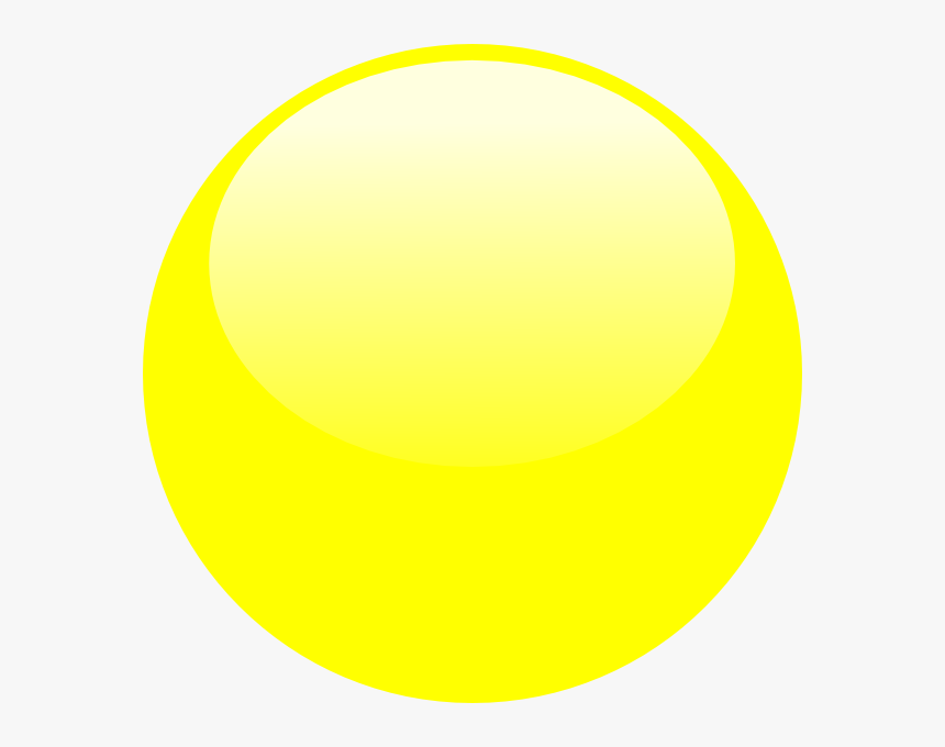 Transparent Yellow Speech Bubble Png - Yellow Ball Clipart, Png Download, Free Download