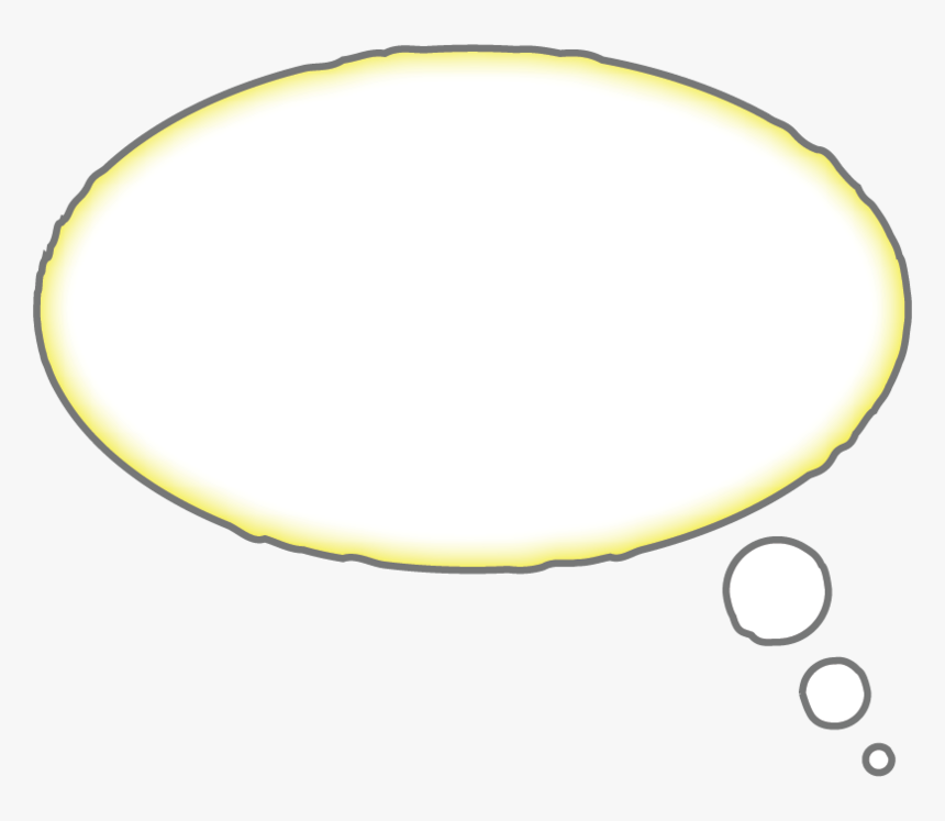 20184 Sketched Yellow Speech Bubble Web - Circle, HD Png Download, Free Download