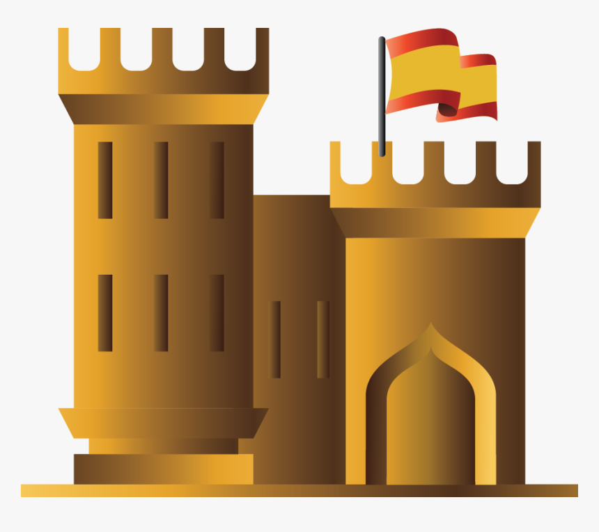 Spanish Castle Cartoon, HD Png Download, Free Download