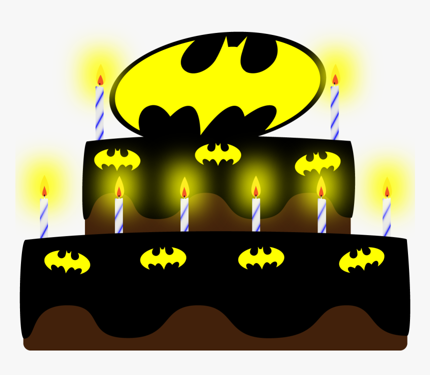 Gothamrogue Batman Birthday Cake - Clipart Happy Birthday Batman Png, Transparent Png, Free Download