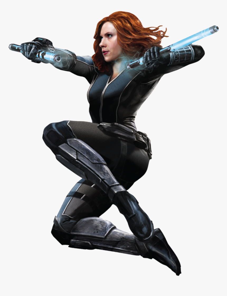 Captain America Civil War Black Widow Png, Transparent Png, Free Download