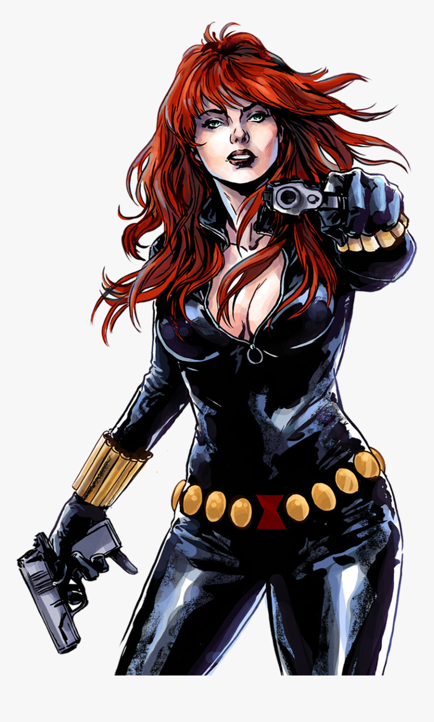 Avengers Clipart Wonder Woman - Black Widow Marvel Hq, HD Png Download, Free Download