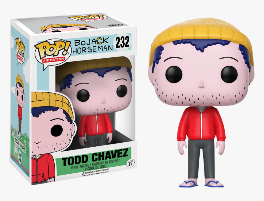 Todd Chavez Pop Vinyl Figure - Bojack Horseman Funko, HD Png Download, Free Download