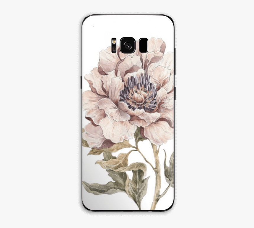 Peony Light Pink Skin Galaxy S8 Plus - Protea, HD Png Download, Free Download