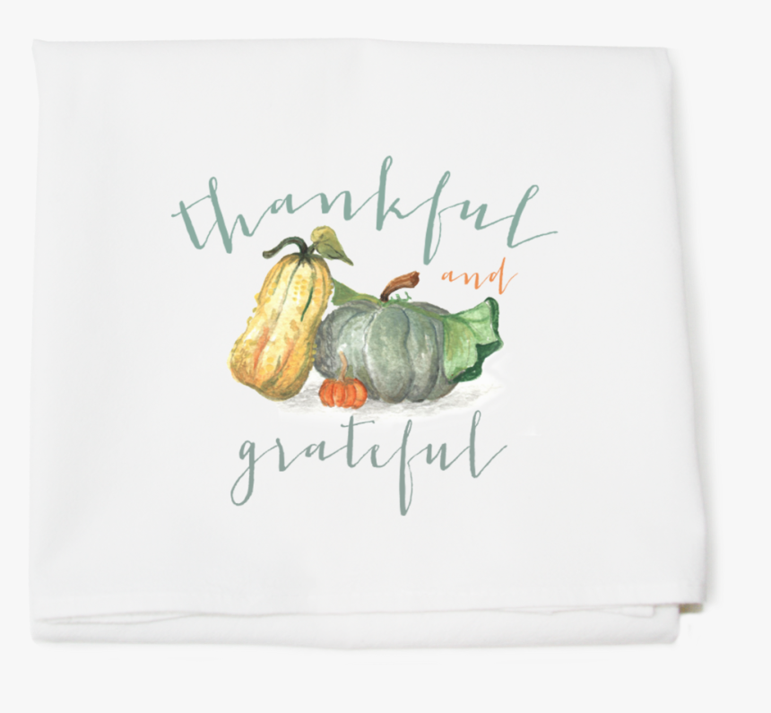Gourds Thankful And Grateful Flour Sack Towel - Zucchini, HD Png Download, Free Download