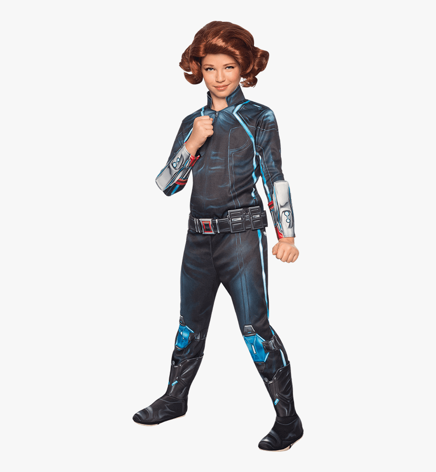 Girls Age Of Ultron Deluxe Black Widow Costume - Ready Player One Halloween Costume, HD Png Download, Free Download