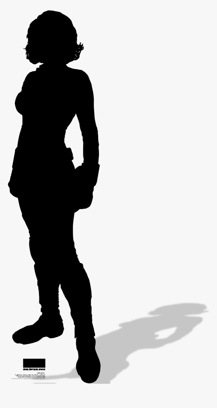 Hulk Thor Black Widow Loki Marvel Cinematic Universe - Black Widow Clipart Silhouette, HD Png Download, Free Download