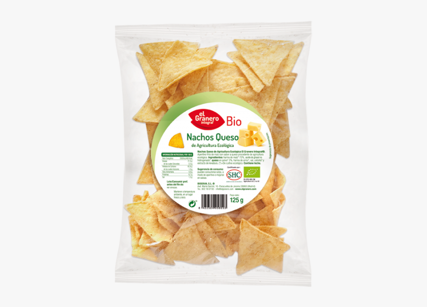 Nachos De Queso Bio El Granero"
 Title="nachos De Queso - Corn Chip, HD Png Download, Free Download