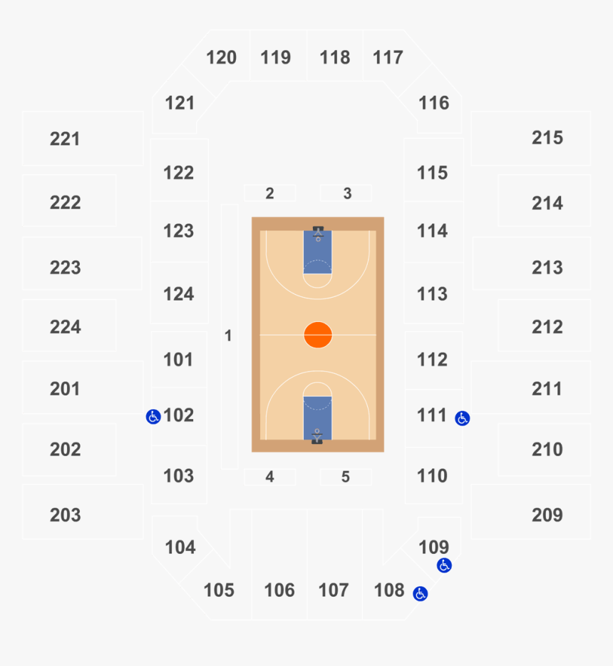 James Brown Arena Seating Chart, HD Png Download, Free Download