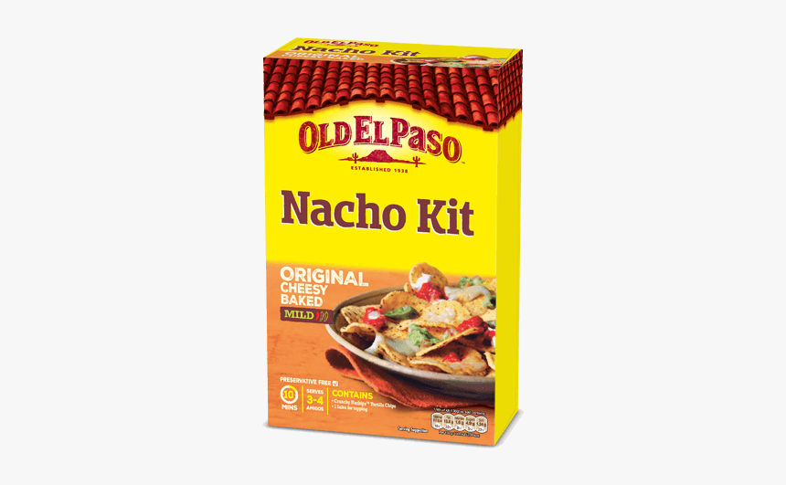 Original Cheesy Baked Nacho Kit - Old El Paso Nacho Kit Original, HD Png Download, Free Download