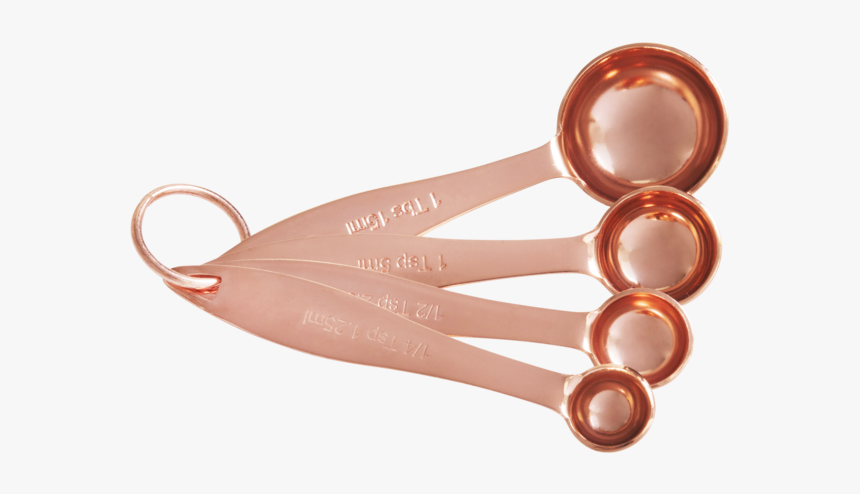 Giadzy Copper Plated Measuring Spoons, HD Png Download, Free Download