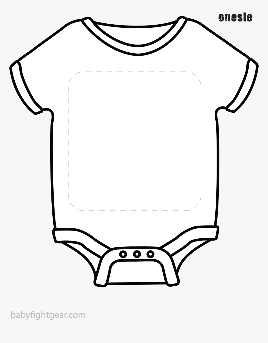 Onesie Template Free Printable from www.kindpng.com