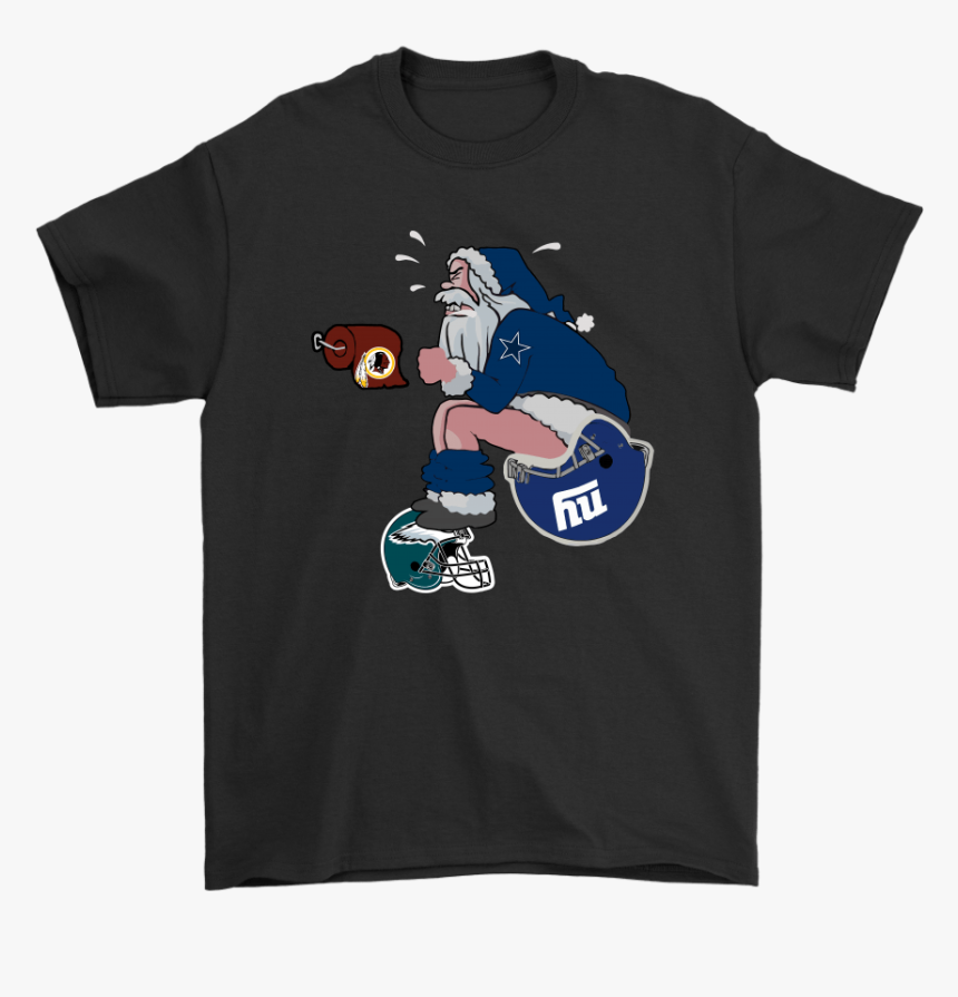Santa Claus Dallas Cowboys Shit On Other Teams Christmas - Lion And Bike Logo, HD Png Download, Free Download