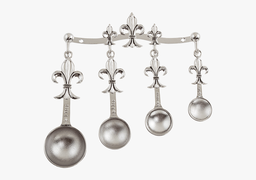 Fleur De Lis Measuring Spoons - Measuring Spoon, HD Png Download, Free Download