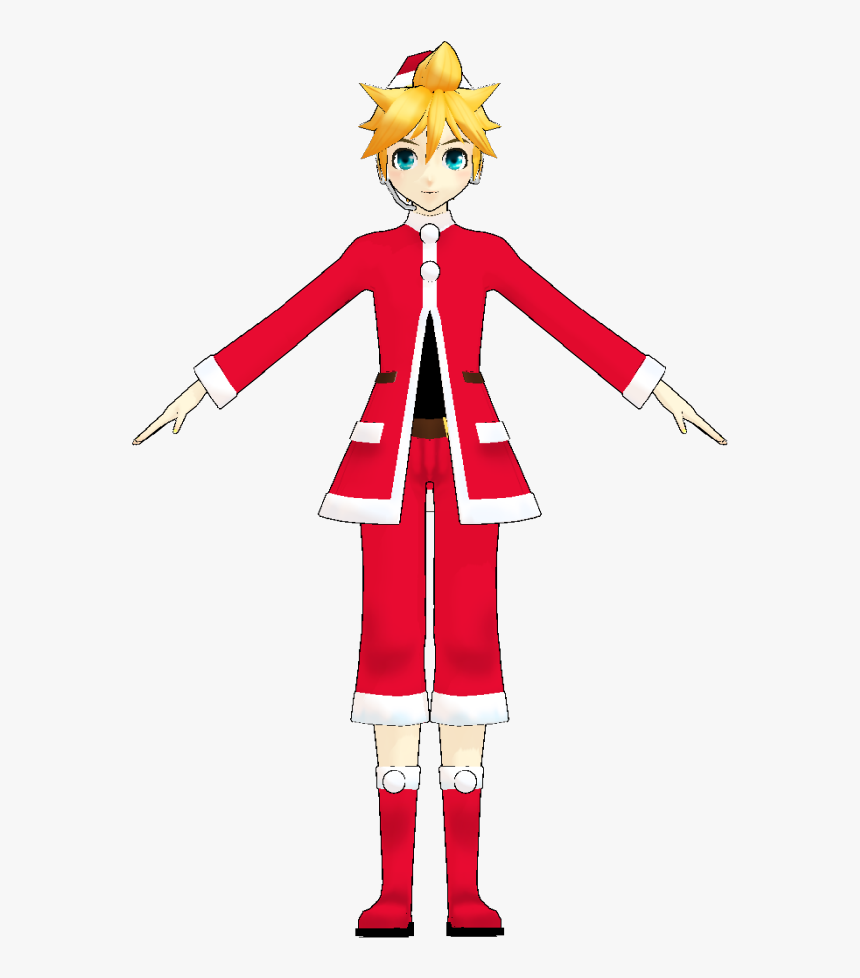 Len Santa Costume By Uri - Illustration, HD Png Download, Free Download