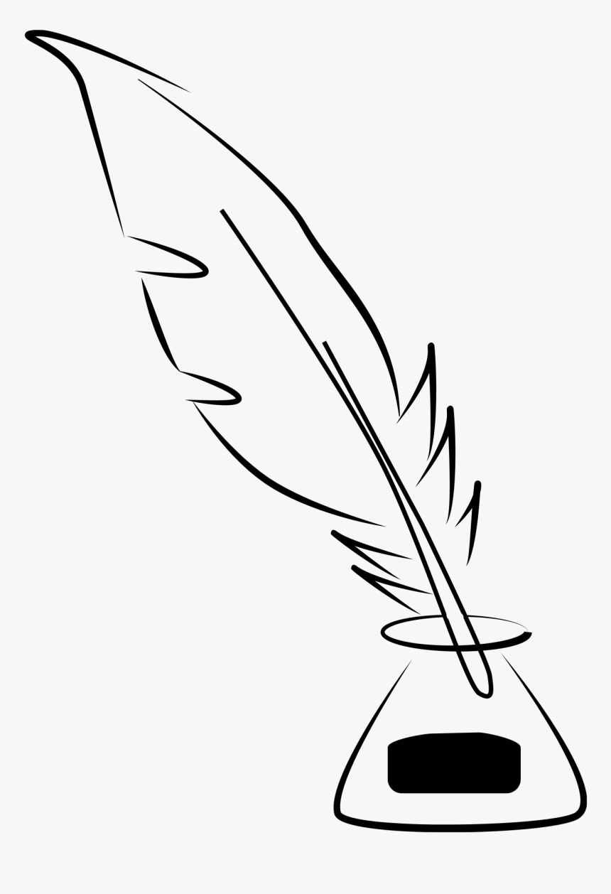 Ink Pot Png Photo - Pluma Con Tinta Dibujo, Transparent Png, Free Download