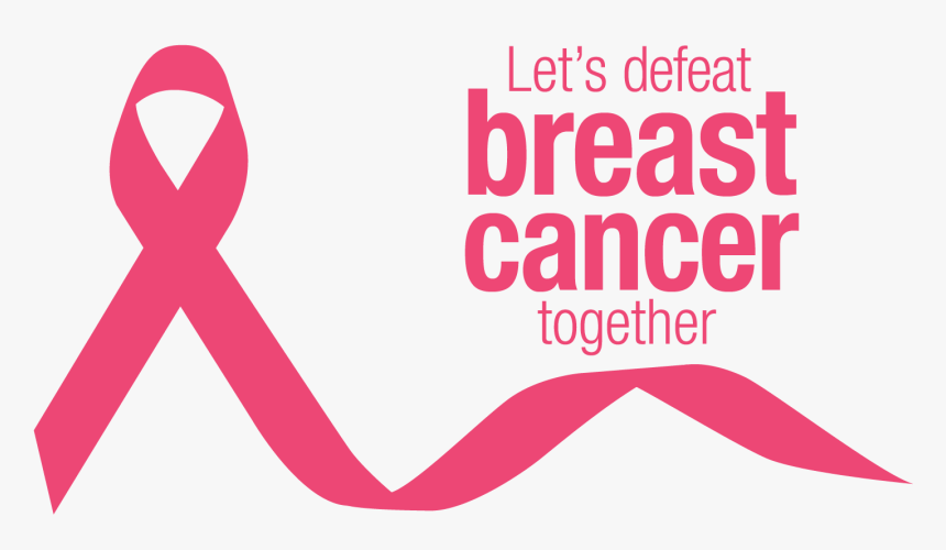 Breast Cancer Awareness - Transparent Background Breast Cancer Ribbon, HD Png Download, Free Download