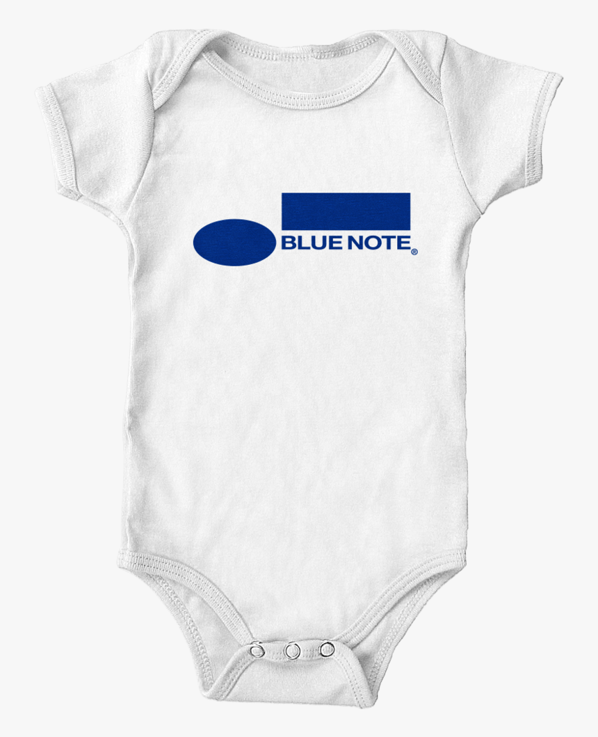 Blue Note Baby Onesie White - Blue Note, HD Png Download, Free Download