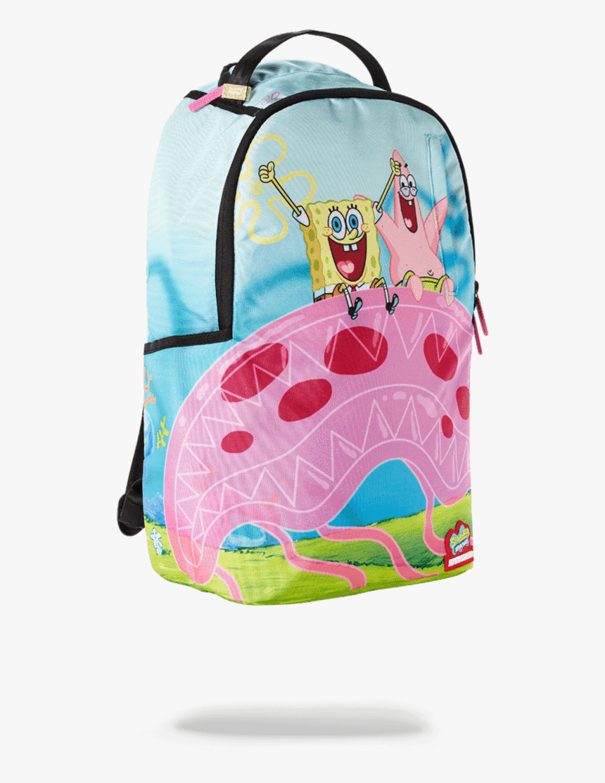 Sprayground Spongebob Jelly Shark Backpack, HD Png Download, Free Download