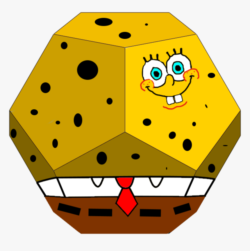 God Of War Clipart Spongebob - Spongebob Dodecahedron, HD Png Download, Free Download