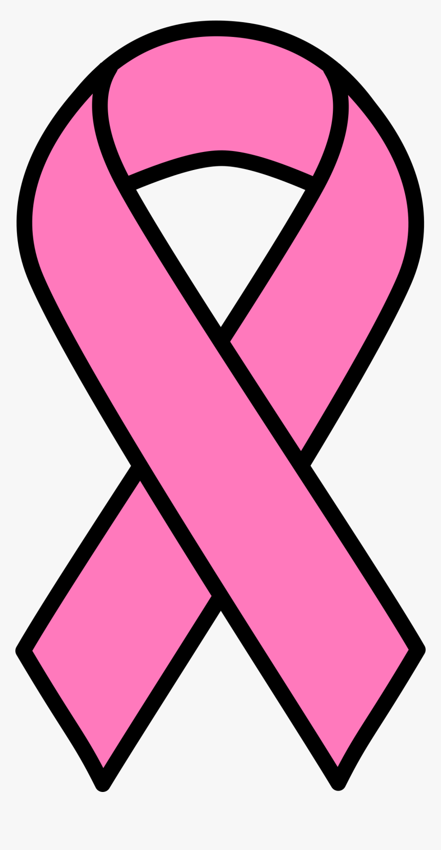 Golf Clipart Border - Clip Art Breast Cancer Ribbon, HD Png Download, Free Download