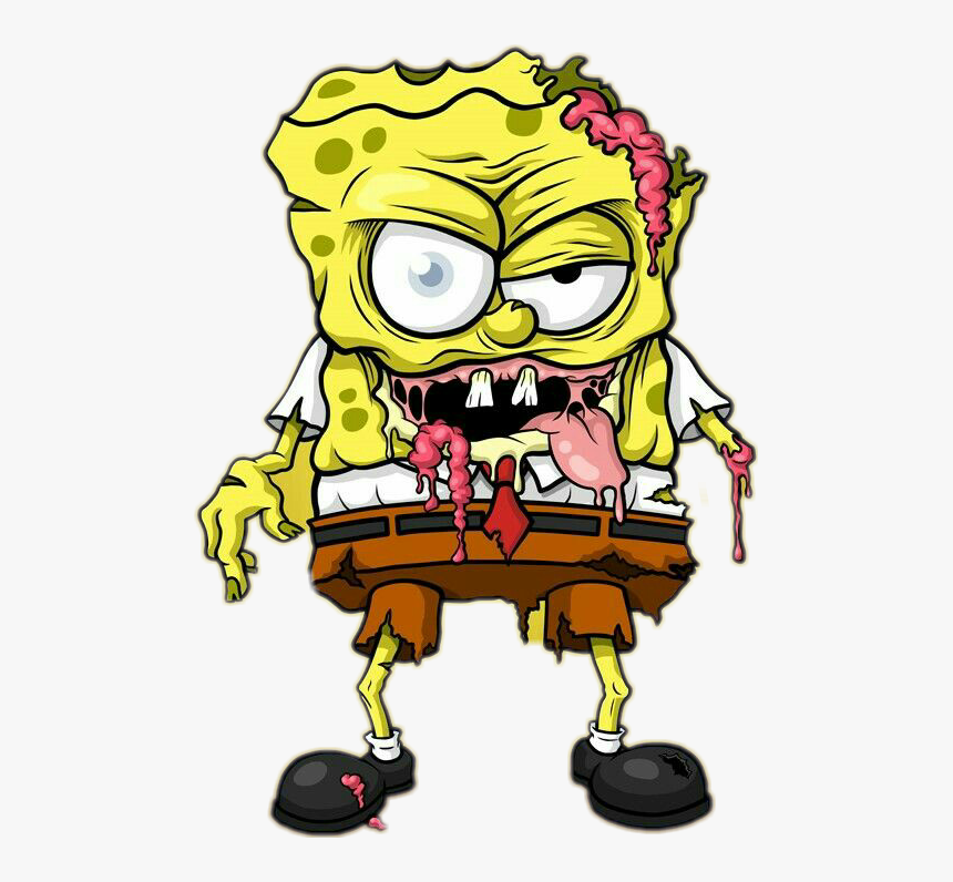 Spongebob Zombie , Png Download - Skrillex Neoprene Lanzix & Bein Remake, Transparent Png, Free Download