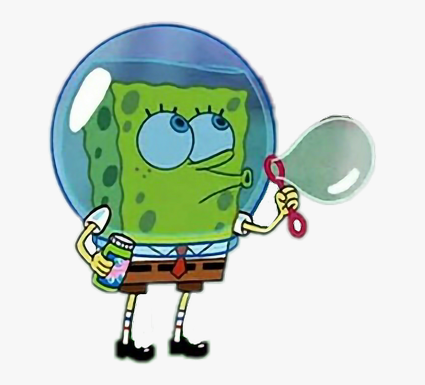 #spongebob #aesthetics #sea #bubbles #freetoedit - Cosas Sin Sentido De Bob Esponja, HD Png Download, Free Download