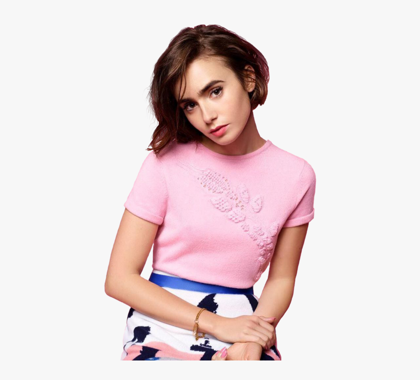 Lily Collins Photoshoot 2015, HD Png Download, Free Download
