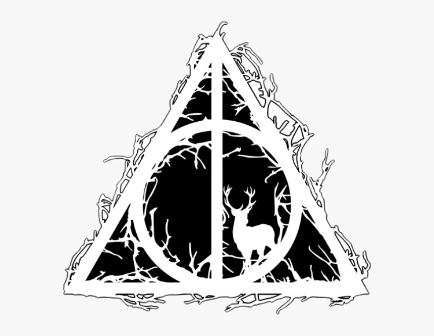 #deathlyhallows #patronus #harry Potter #harrypotter - Expecto Patronum Black And White, HD Png Download, Free Download