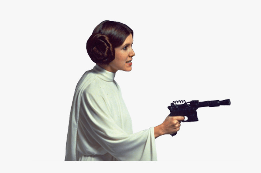 Princess Leia Side View - Princess Leia Png, Transparent Png, Free Download