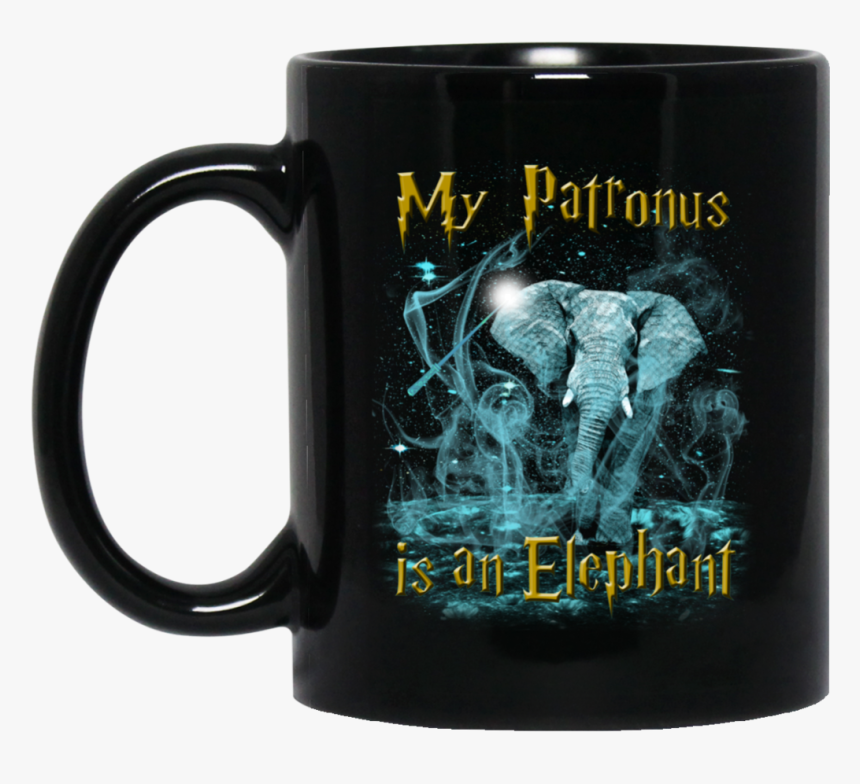 Harry Potter Elephant Mug My Patronus Is An Elephant - Hallmark Christmas Movie Mug Svg, HD Png Download, Free Download