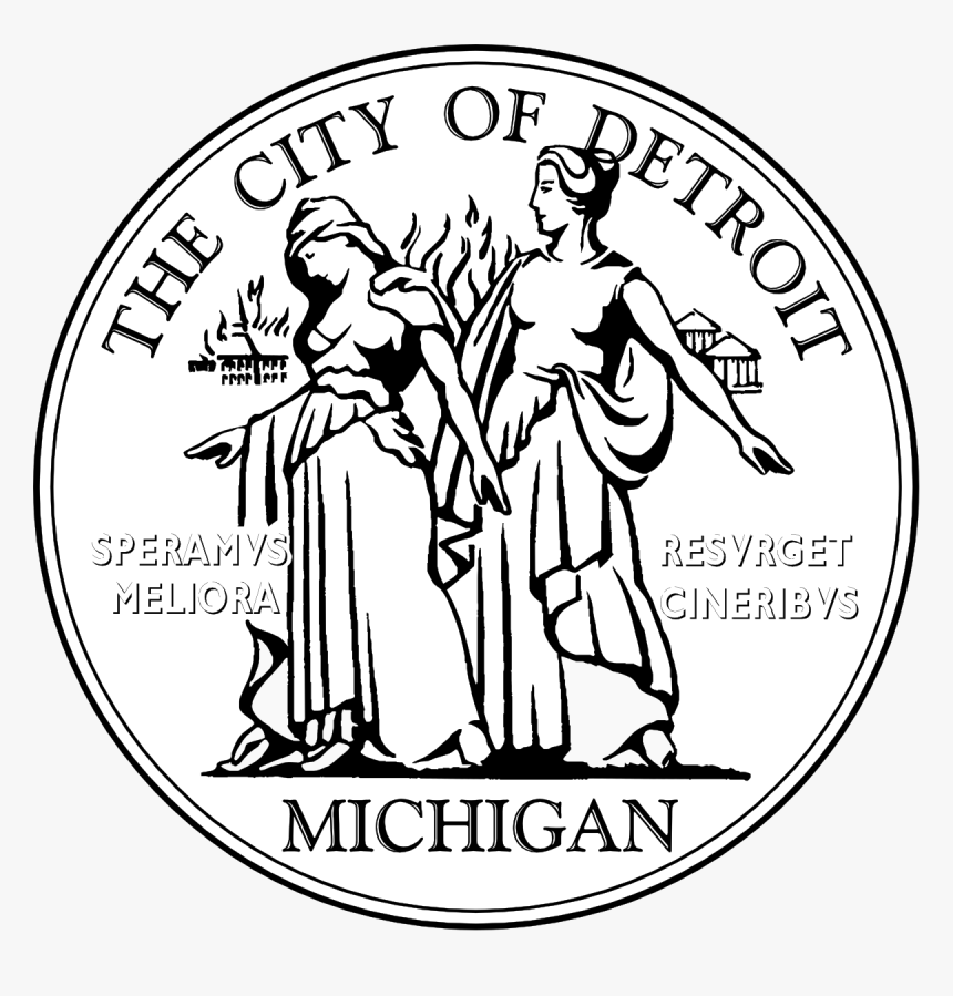 Seal Of Detroit, HD Png Download, Free Download