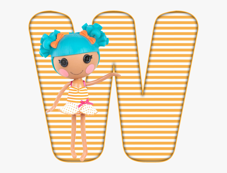 Abecedario Con Rayas Amarillas Y Lalaloopsy - Alphabet, HD Png Download, Free Download