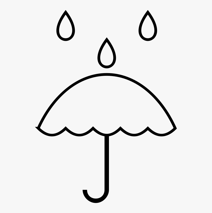 Rain - Regen Clipart Schwarz Weiß, HD Png Download, Free Download