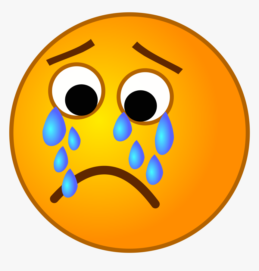 Cry Huge Freebie - Clip Art Crying Face, HD Png Download, Free Download