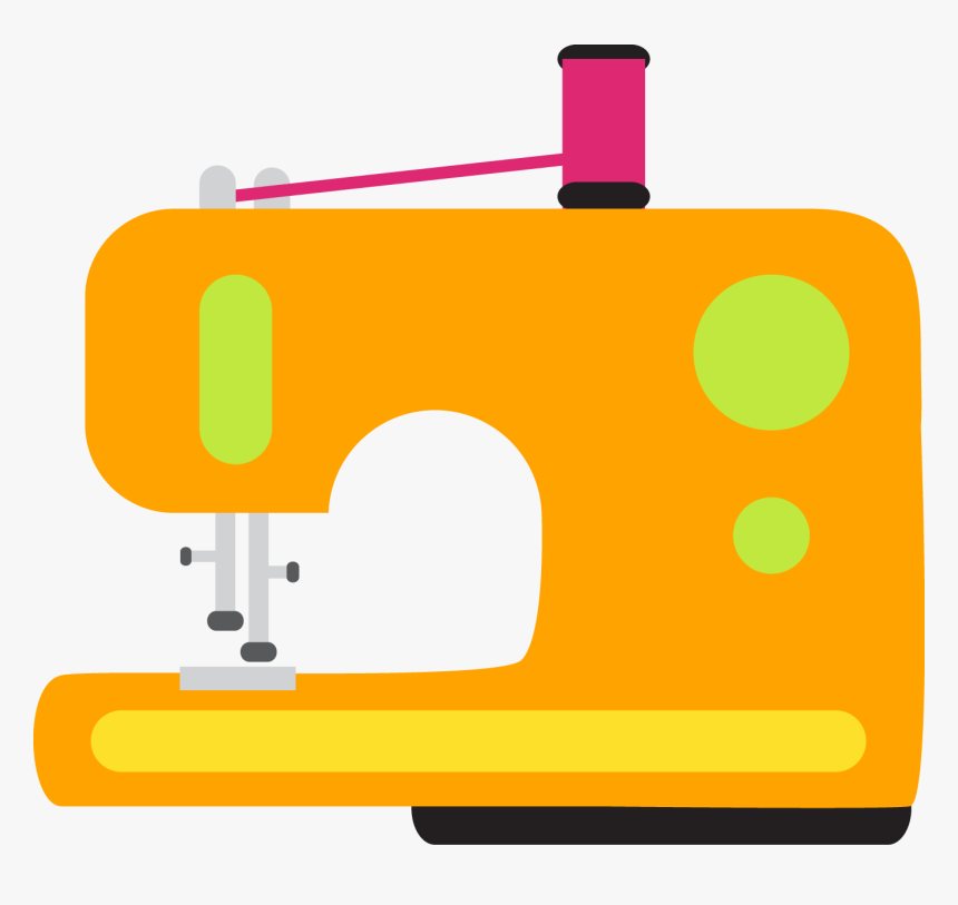 Sewing Clipart Sewing Room - Maquina De Costura Minus Png, Transparent Png, Free Download