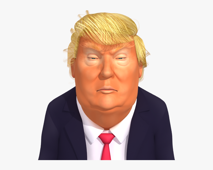 3d Cartoon Models - Donald Trump 3d Png, Transparent Png, Free Download
