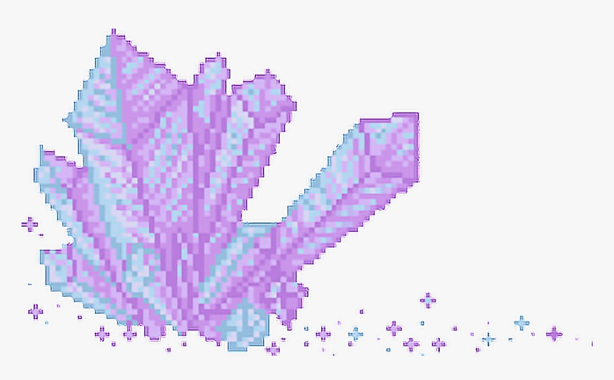 Pixel Kawaii Tumblr Diamantes - Pixel Art Aesthetic Png, Transparent Png, Free Download