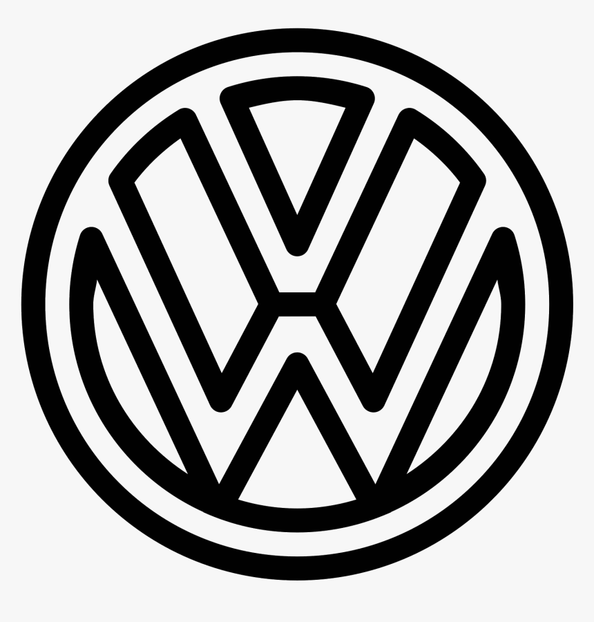Aesthetic Printable Yellow Stickers - Logo Volkswagen Vector Png, Transparent Png, Free Download