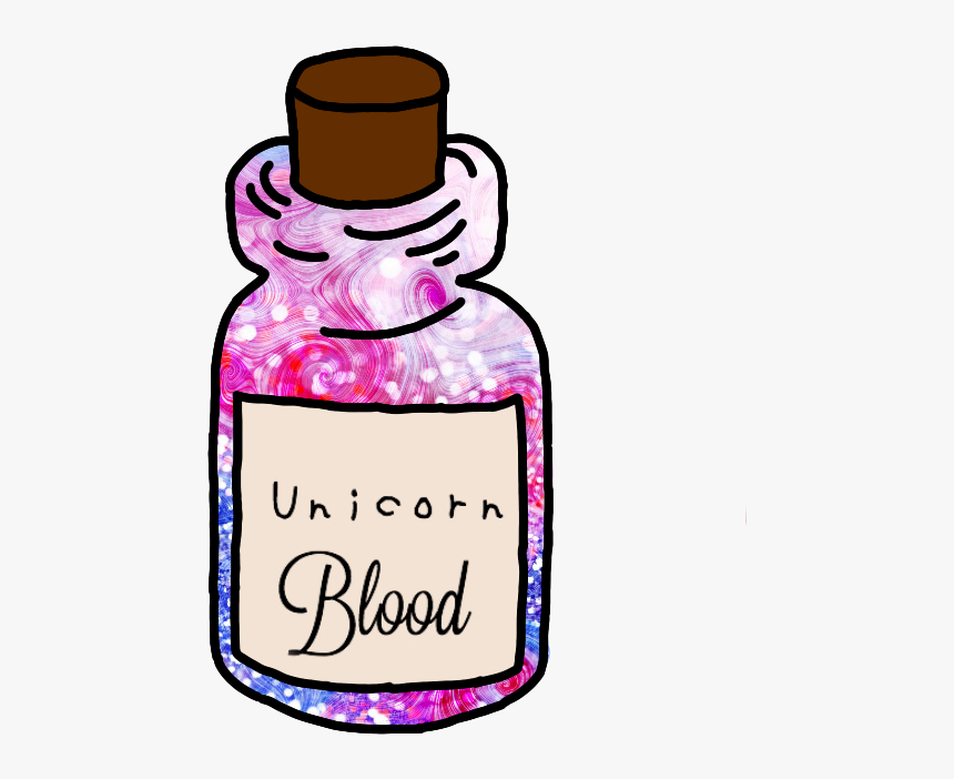 Unicorn Blood Png Sticker Tumblr Asthetic Aesthetic - Aesthetic Sticker Tumblr Png, Transparent Png, Free Download