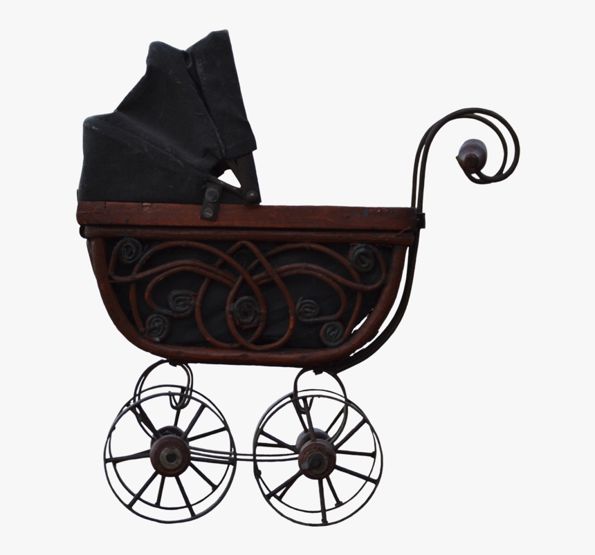 Vintage Objects Free Png Image - Old Stroller Png, Transparent Png, Free Download