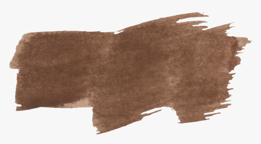 Transparent Paint Smear Clipart - Brown Brush Stroke Png, Png Download, Free Download