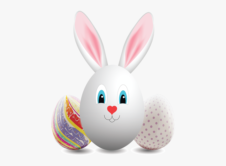 Easter Bunny Vector Png Bunny With Ears Hair Transparent Png Kindpng - bunny ear hair roblox