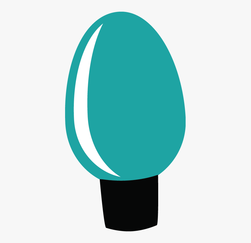 Lights Svg - Christmas Light Bulb Svg, HD Png Download, Free Download