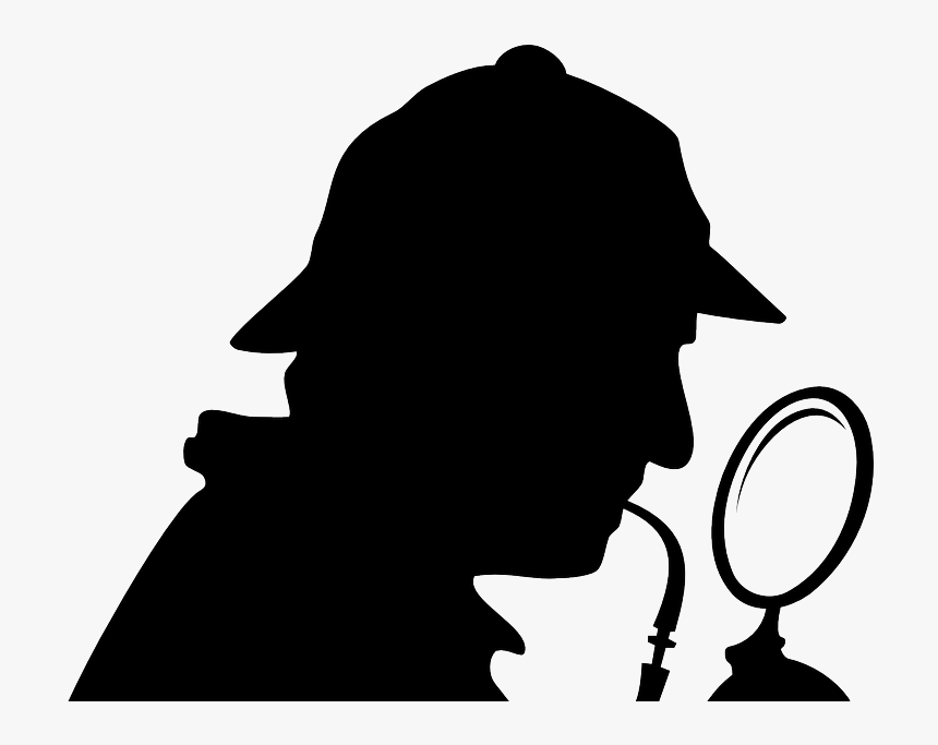 King & King Detective Agency Private Investigator Mobile - Sherlock Holmes Silhouette, HD Png Download, Free Download