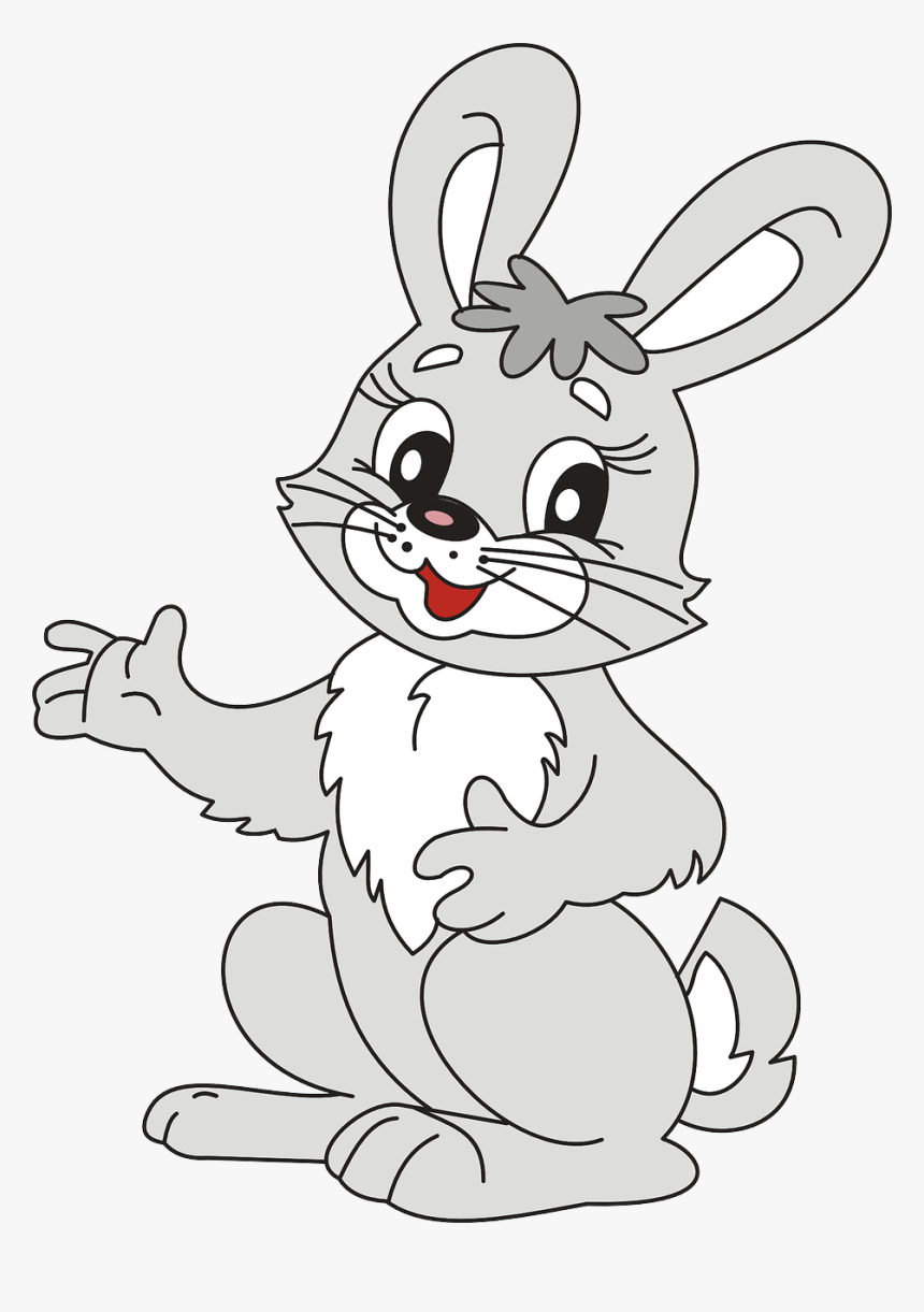 And Hares,domestic Art,easter Bunny,animal Book,drawing - Easter Spot The Difference Easy, HD Png Download, Free Download