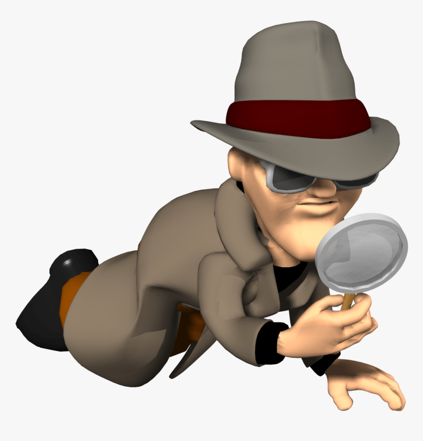 Detective Clipart Street - Investigator Clipart, HD Png Download, Free Download