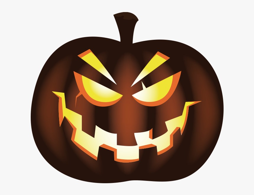 Jack O Lantern Pumpkin Halloween - Halloween Pumpkin Vector Png, Transparent Png, Free Download