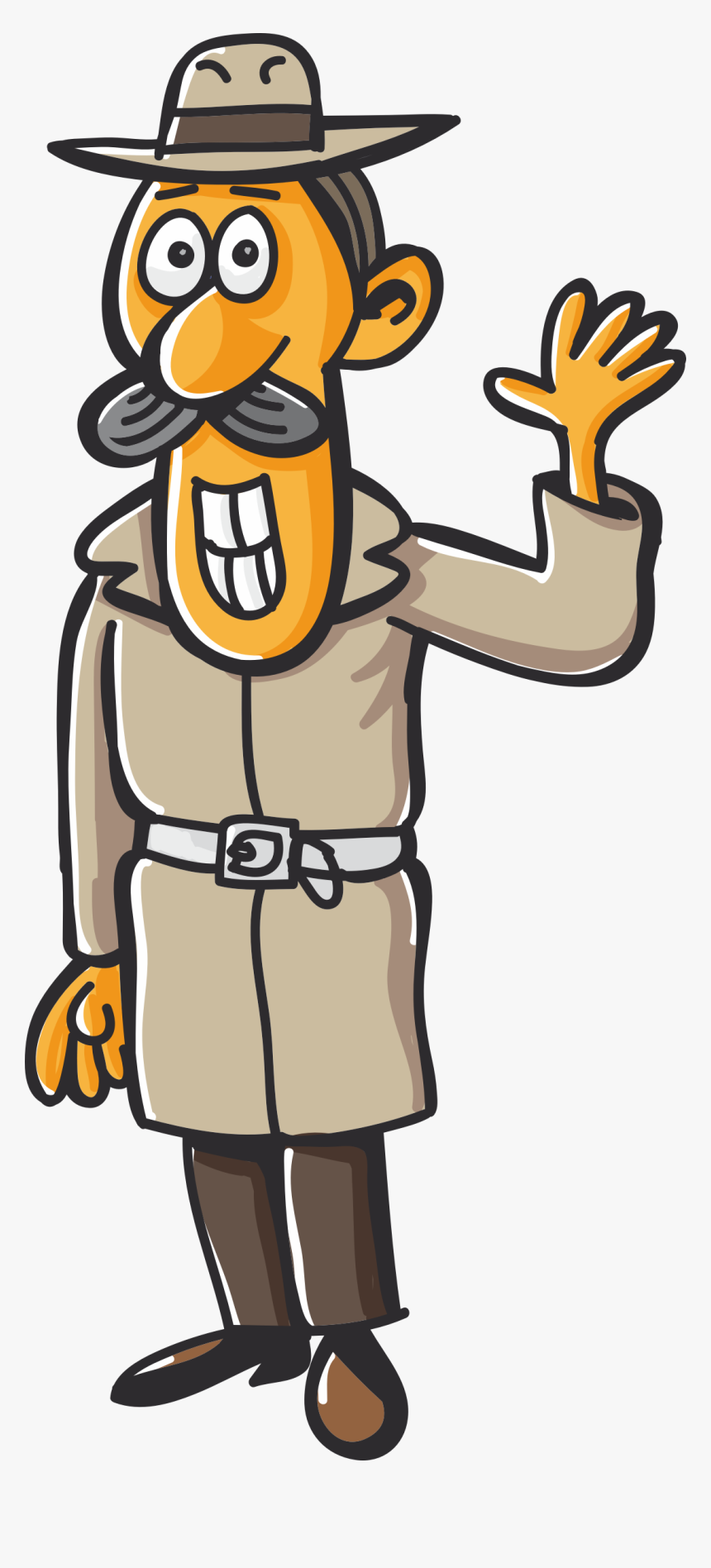 Big Image Png - Detective Clipart Gif, Transparent Png, Free Download